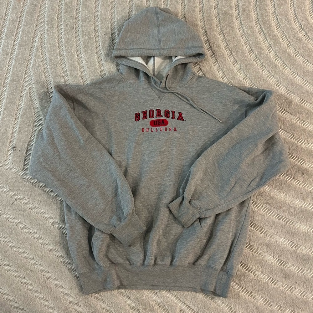 University of Georgia UGA Bulldogs Pullover Hoodie Sweatshirt - M